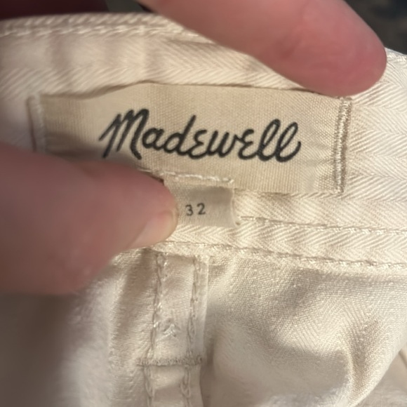 EUC Perfect Vintage Wide-Leg Cargo Pant: Utility Edition in Antique Cream, 32 - Picture 5 of 8